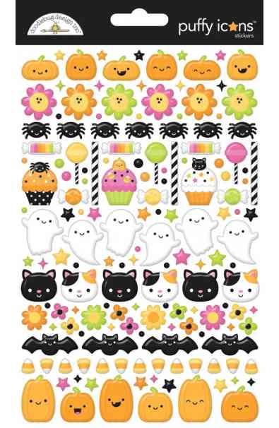 Hey Pumpkin - Puffy Stickers Icons