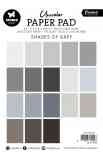 Essentials Unicolor Paper Pad Shades of Grey