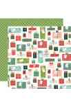 Santa's Village - Carta 12x12" Christmas Magic