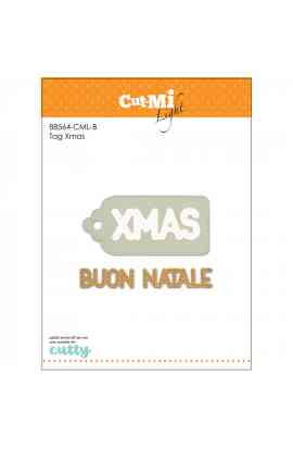 Un Natale tra dolci amici - Fustella Tag Xmas