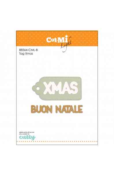 Un Natale tra dolci amici - Fustella Tag Xmas