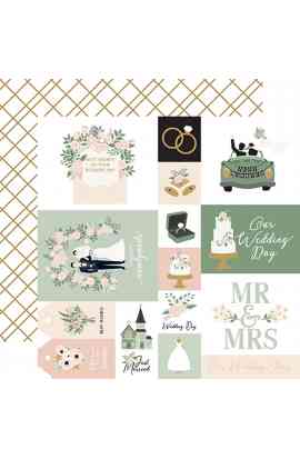 Marry Me - Carta 12x12" Multi Journaling Cards