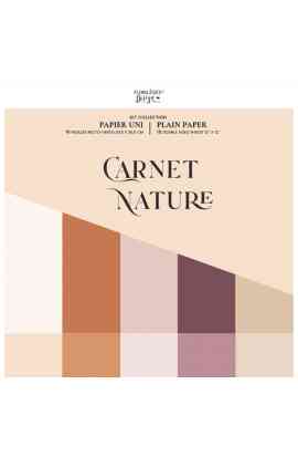 Carnet Nature - Kit 10 Carte Tinta Unita