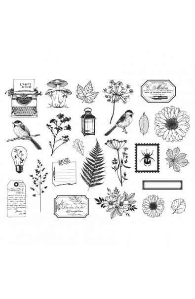 Carnet Nature - Die cuts Vellum