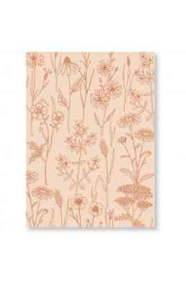 Carnet Nature - Embossing Folder FLEURS DE CHAMP