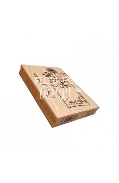 Carnet Nature - Timbro in legno ENVELOPPE POUR TOI