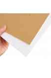 Polyplat 12x12" 3mm Bianco/Kraft