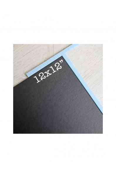 Chipboard 12x12" 1,5mm Nera