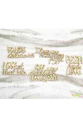 Pizza e amore - Frasi "Pizza and love"