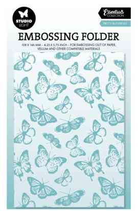 Embossing Folder –  Pretty Butterflies
