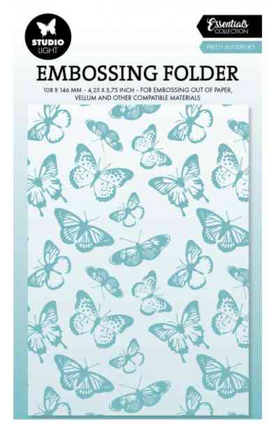 Embossing Folder –  Pretty Butterflies
