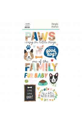 Fur Baby Dog – Foam Stickers