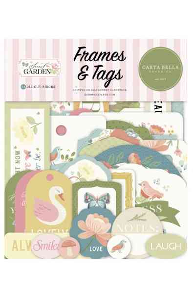 Secret Garden - Frames & Tags 