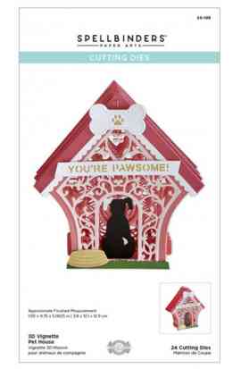 Fustella -3D Vignette Pet House