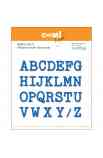 Fustella - Alfabeto Typewriter Maiuscolo