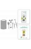 Fustella -Paperwhites and Glass Vase