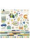 Happy Travels - Cardstock Stickers