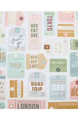 A Volar - Travel Stories - Tela per rilegatura 35x51 - Flores