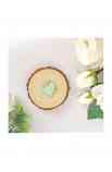 Charm cuore acrilico - menta