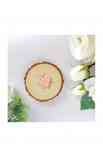Charm cuore acrilico - salmon dulce