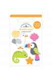 Summer Fun - doodle pops - Tropical trio