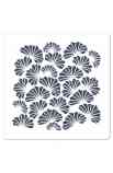 GINKGO - Stencil 15 x 15 FOND