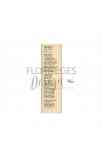 GINKO - Timbro in legno - MINI BORDURE TEXTE