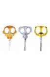 Set di 3 forbici in metallo con punta arrotondata (Monkey, Elephant, Lion)
