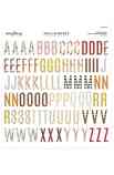 Autumn Archives - Alphabet Chipboard Stickers