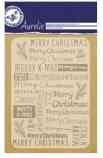 Embossing Folder - Christmas Sentiments Background
