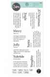 Timbro - Festive Dictionary Definitions
