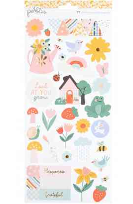Stickers 6"X12" - Sunny Bloom