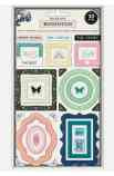 Bo Bunny Brighton - Puffy Frames Stickers