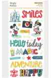 Say Cheese Happiest Place - Foam Stickers