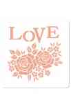 MURMURES - Stencil ROSES D'AMOUR