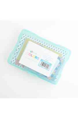 Scatola in plastica 4"x6" - Menta