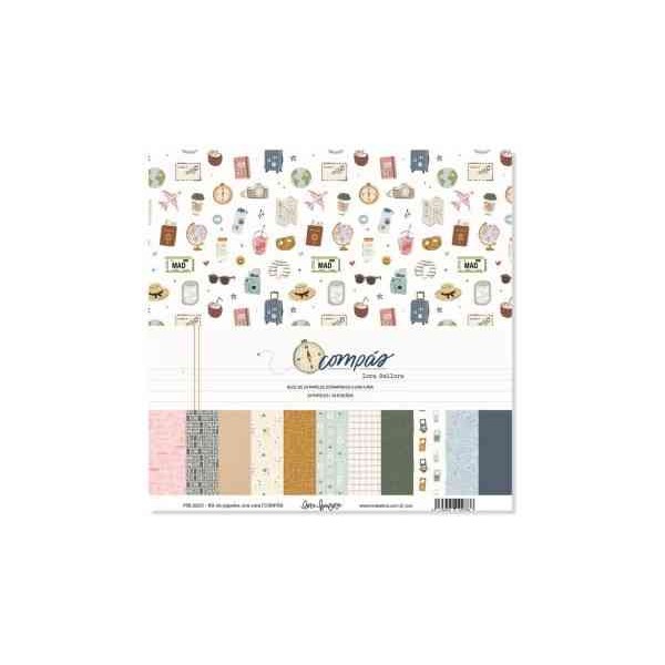 Compas - Pad 12x12" Monofacciale
