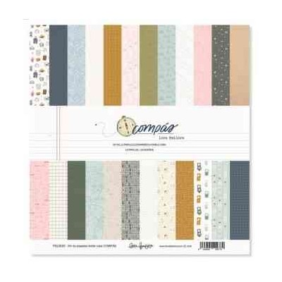 Compas - Kit di carte 12x12" Bifacciale