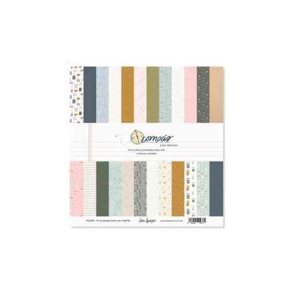Compas - Kit di carte 12x12" Bifacciale
