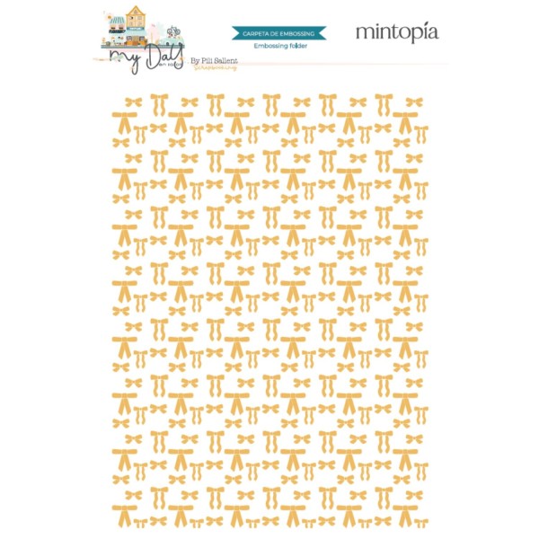 My day en la city - Embossing Folder Lacitos