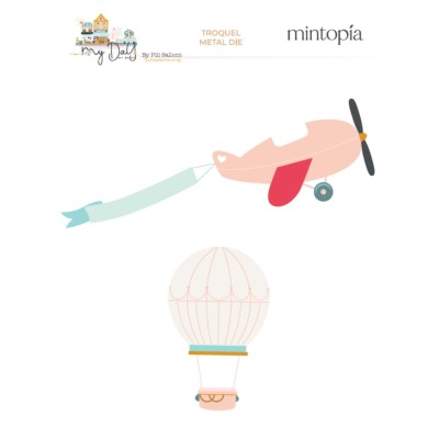 My day en la city - Fustella Globo y Avioneta
