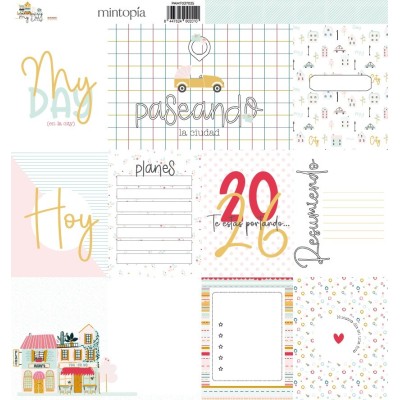 My day en la city - Carta Tarjetas My day en la city
