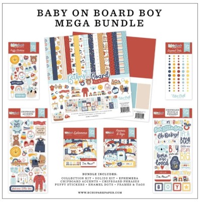 Baby on Board Boy - Mega Bundle