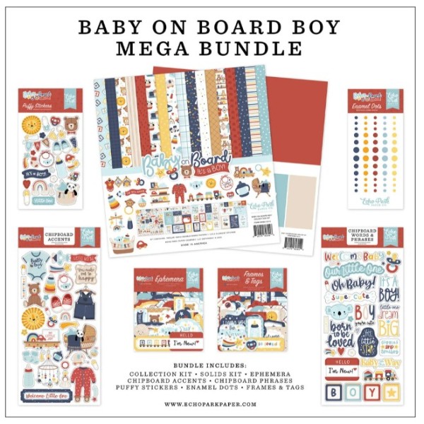 Baby on Board Boy - Mega Bundle