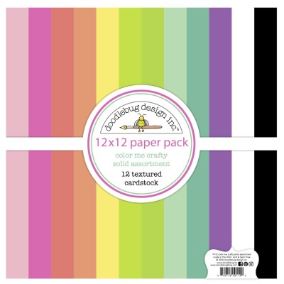 Color Me Crafty - Textured Cardstock Assortment Pack