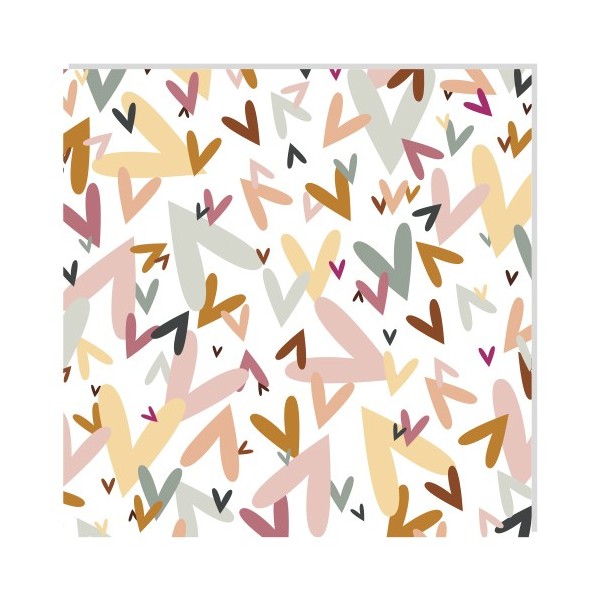 Caramel - vellum corazones