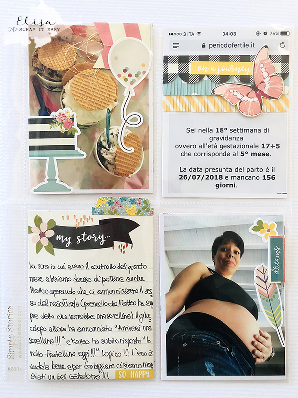 Rubrica: il mio diario della gravidanza (parte 1) -  -  Novità e idee sullo Scrapbooking e sulla passione per i washi tape