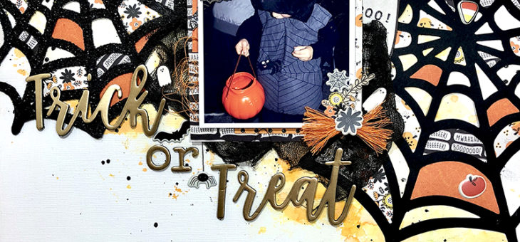 Layout “Trick or treat”
