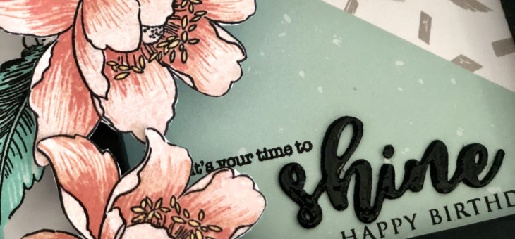 Card “it’s your time to shine”