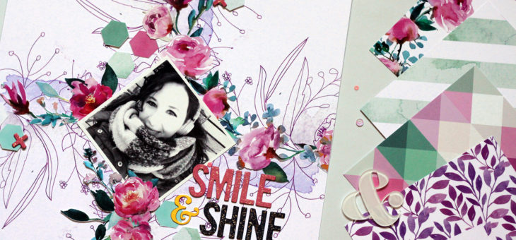 Smile and shine layout